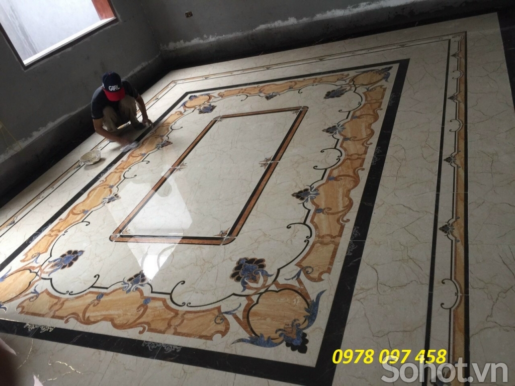 Sàn nhà sang trọng - thảm gạch men