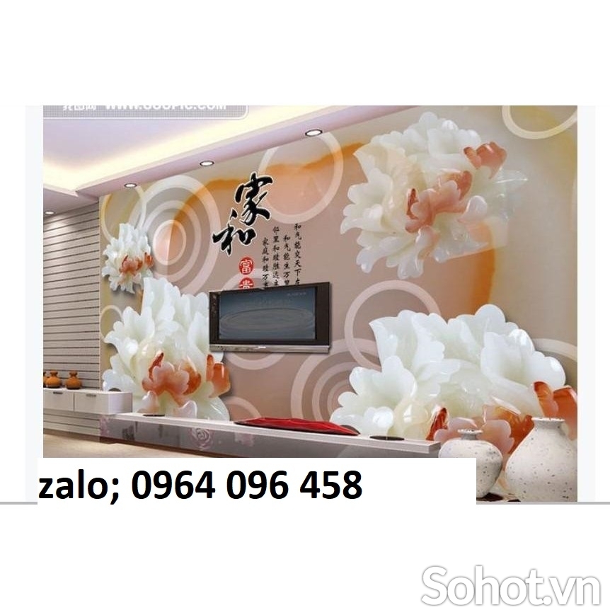 Tranh gạch 3d phòng thờ - DHBBN87