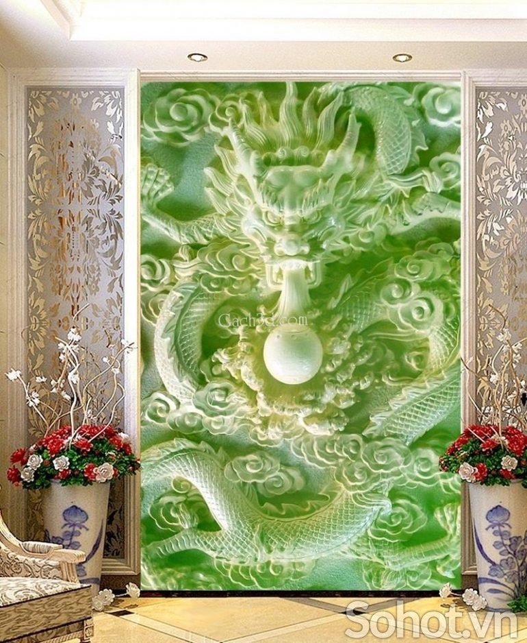 Tranh gạch 3d bóng kính - 621SN