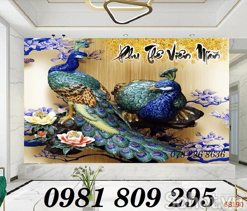 Tranh gạch 3d - tranh trang trí - gạch ốp tường