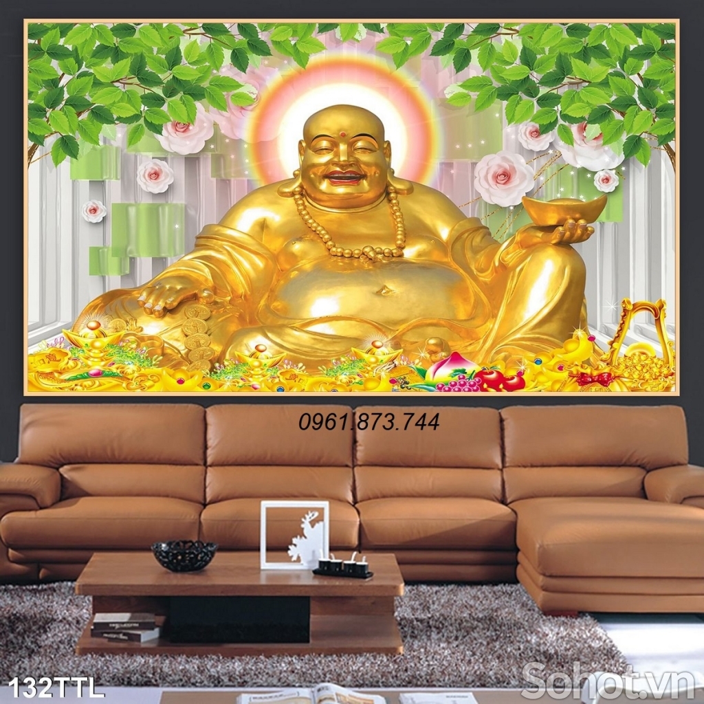 Tranh 3D thần tài