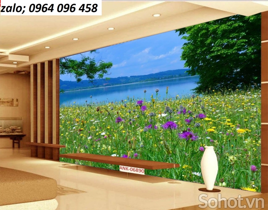 Gạch tranh 3d phong cảnh thiên nhiên - HDXZ11