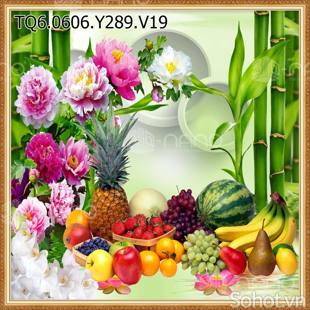 Tranh gạch 3d ốp bếp - gạch tranh 3d ốp bếp - GBV09