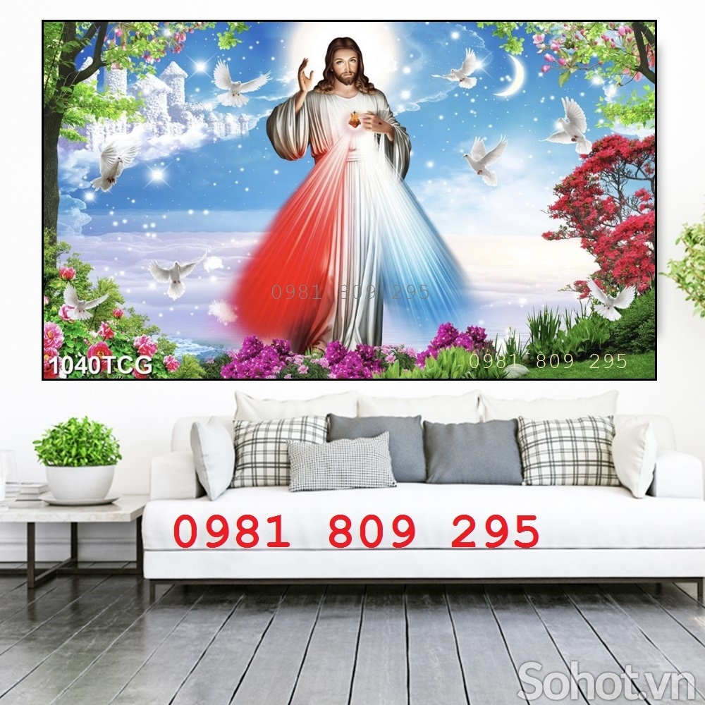 Gạch tranh thiên chúa , tranh công giáo