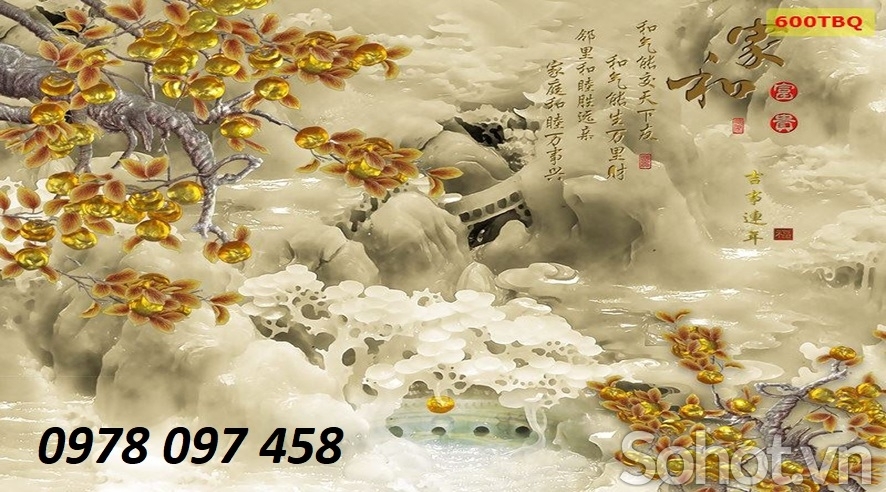 Tranh gạch nhận làm theo yêu cầu