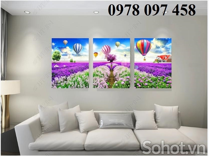 Gạch tranh vườn hoa