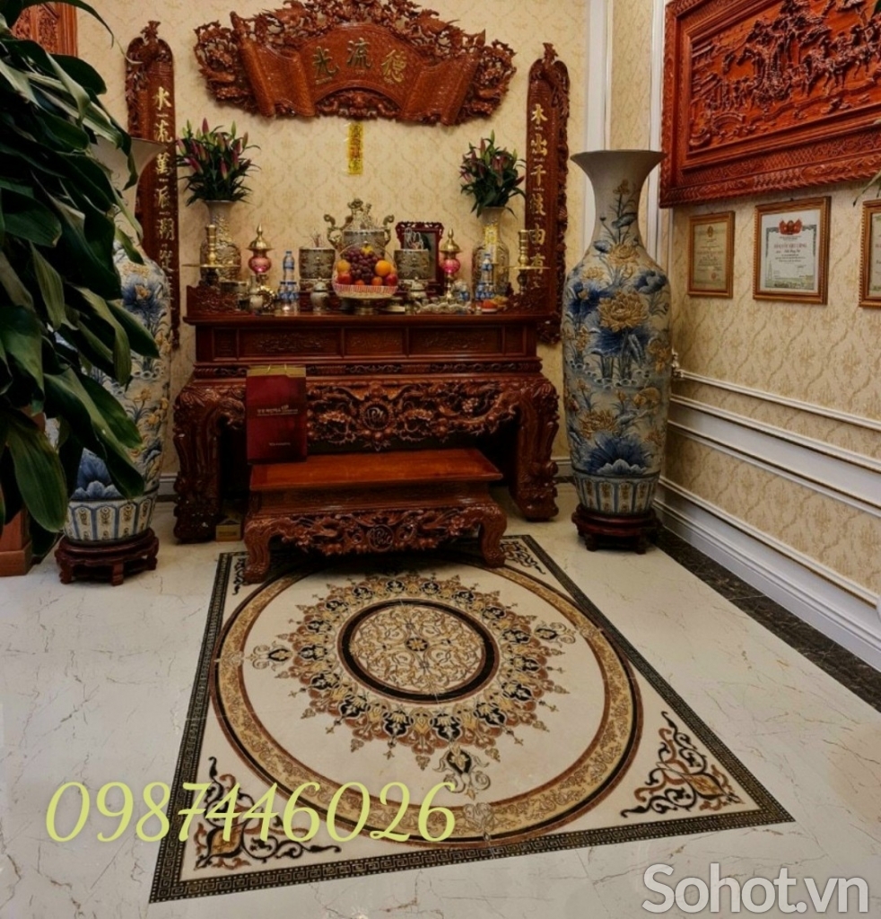 Gạch thảm nền cổ điển