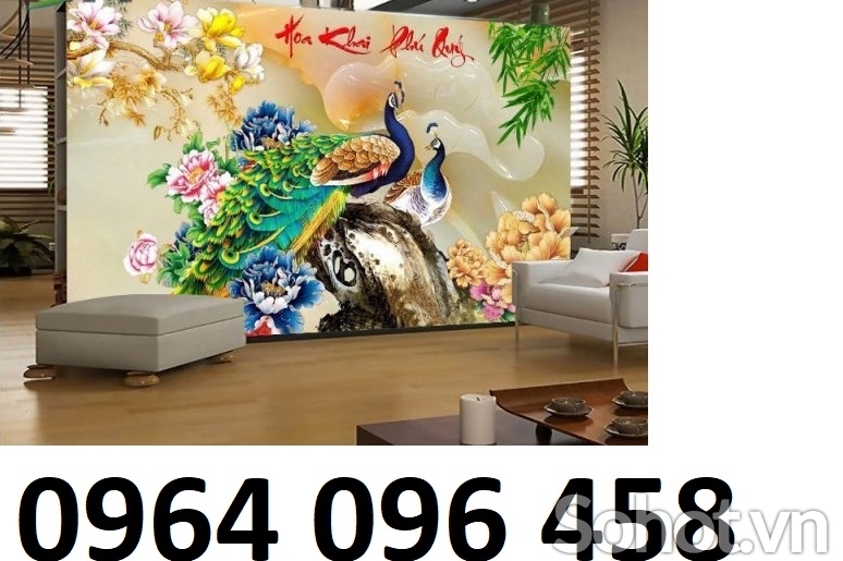 Tranh gạch 3d sứ ngọc - HSXC43