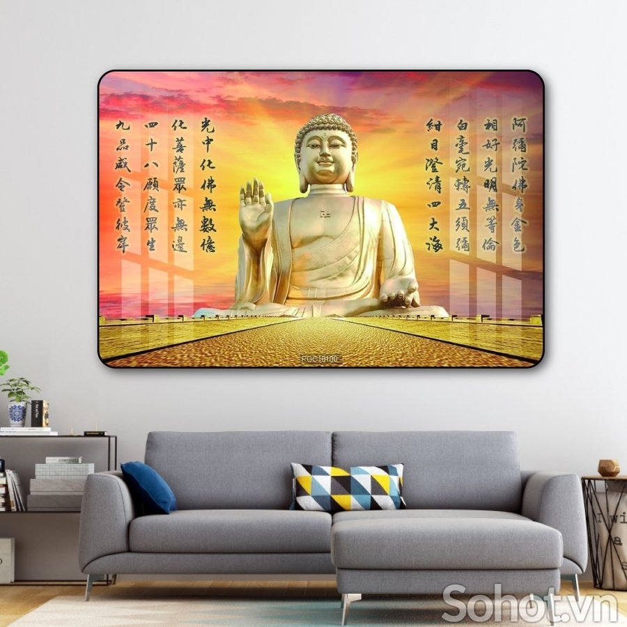 Tranh gạch Phật ca đẹp 3D