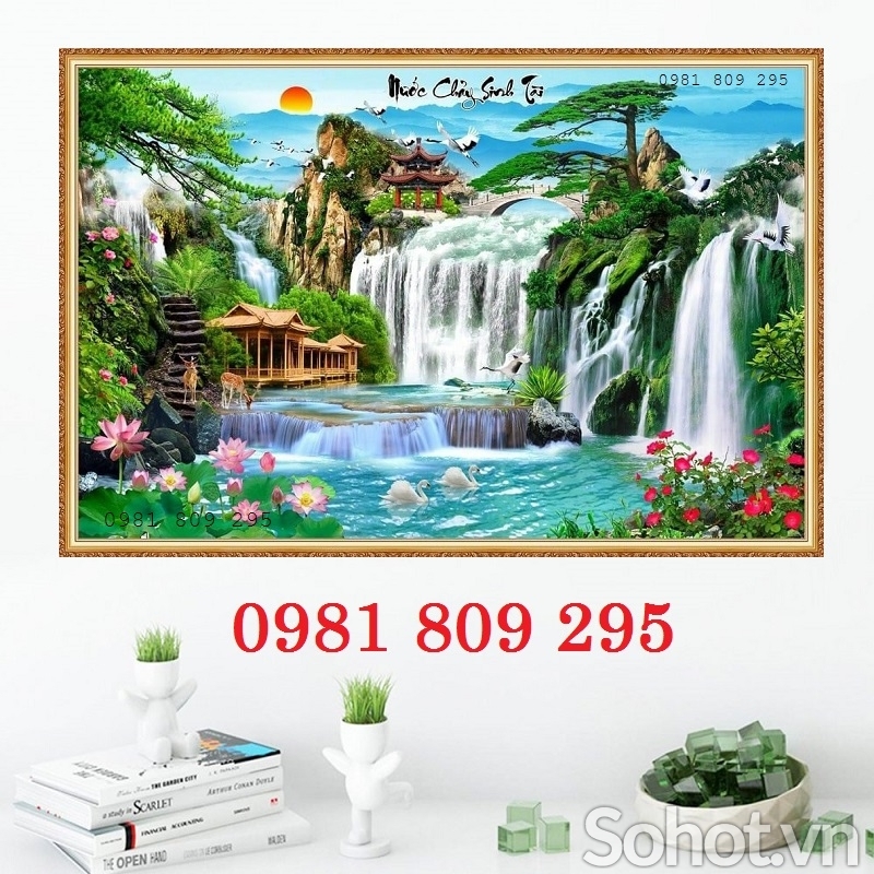 Gạch 3d ốp tường thiên nhiên