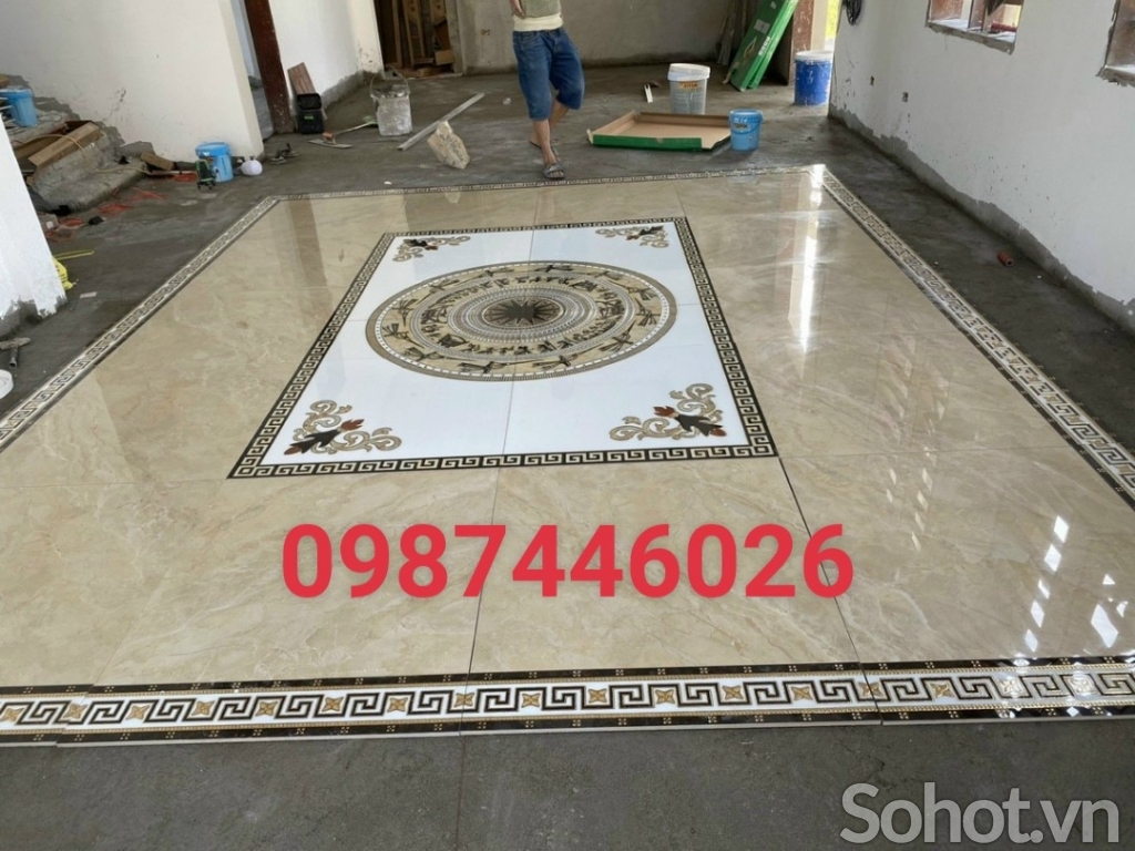 Gạch thảm nền phòng khách