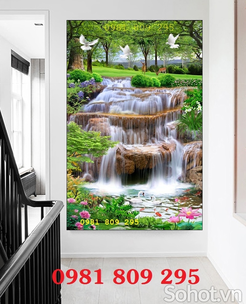 Gạch trang trí phong cảnh