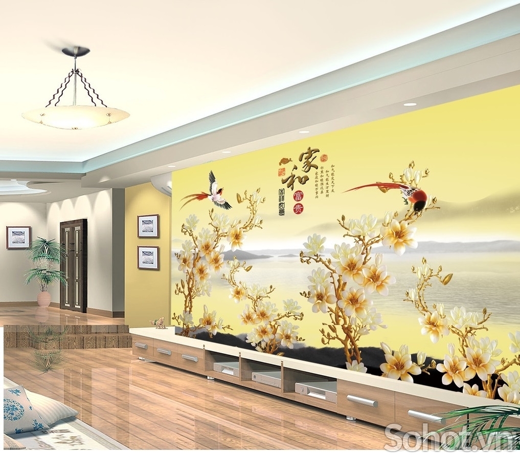 Gạch 3d tranh phong thủy - DXV43