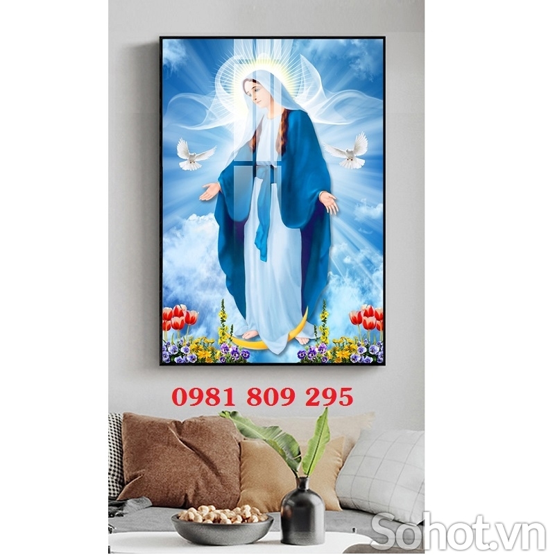 Hình ảnh đức Mẹ Maria lên trời - Liên Đoàn Công Giáo Việt Nam Tại Đức