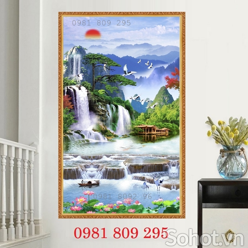 Gạch 3d thiên nhiên ốp tường