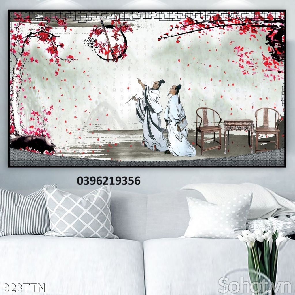 Tranh gạch 3D phong thủy trang trí