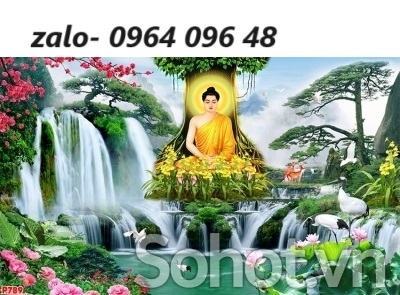 Tranh gạch 3d phật adida - MNB86
