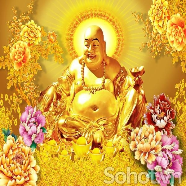 Tranh phật - tranh gạch 3d phật phòng thờ - FDM73