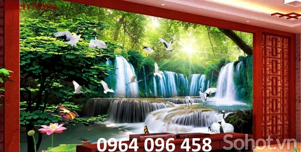 Tranh phong cảnh - gạch tranh 3d phong cảnh - FDCC3