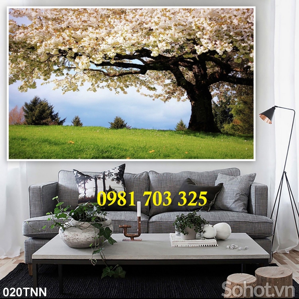 Tranh gạch phong cảnh trang trí