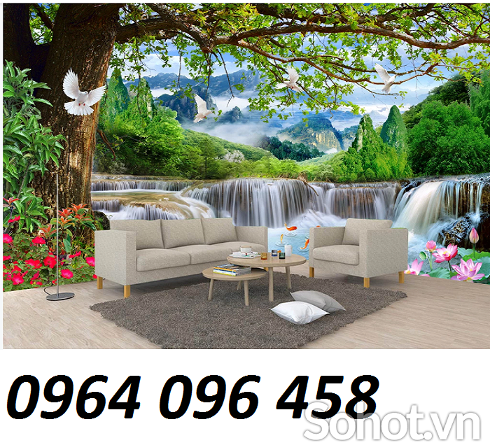 tranh gạch 3d phong cảnh - SXC23