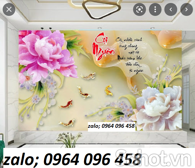 Tranh gạch bóng kính 3d - DVVB7