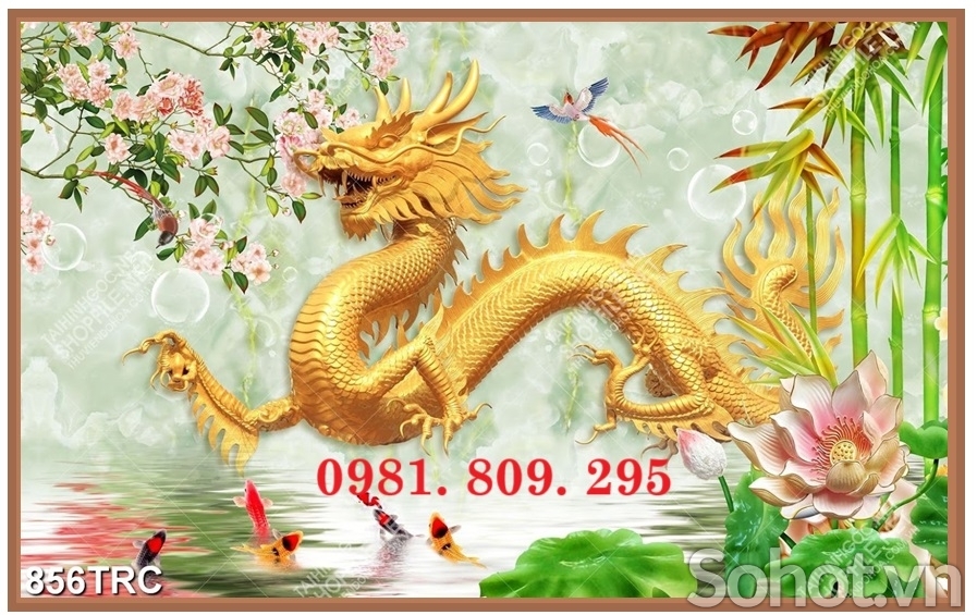 Tranh gạch rồng đẹp HN999