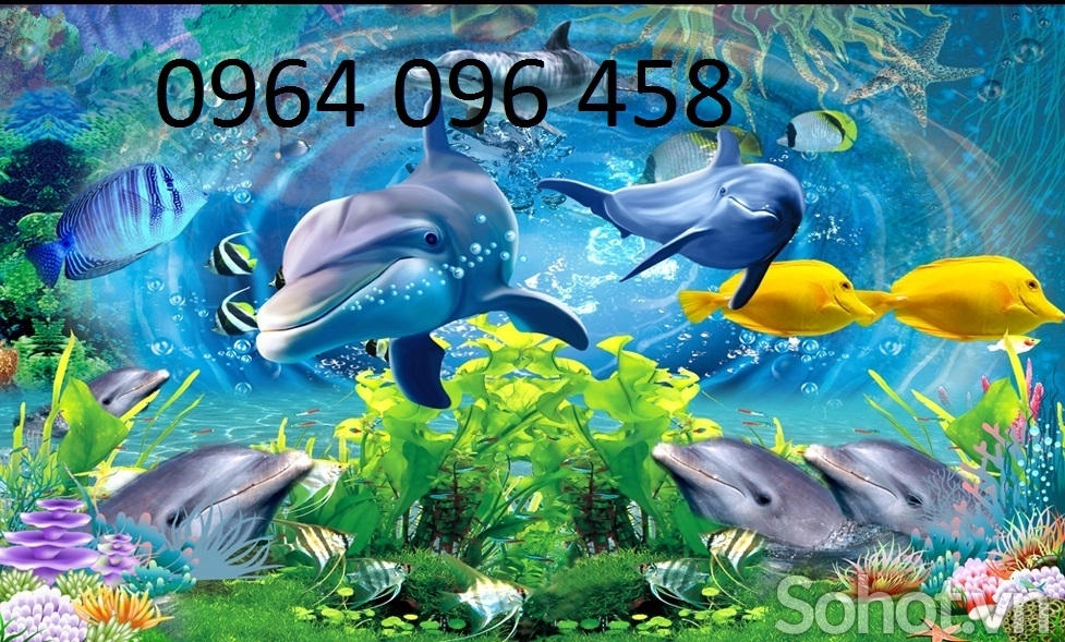 Tranh gạch 3d ốp bể bơi - gạch tranh 3d bể bơi - SKMB69