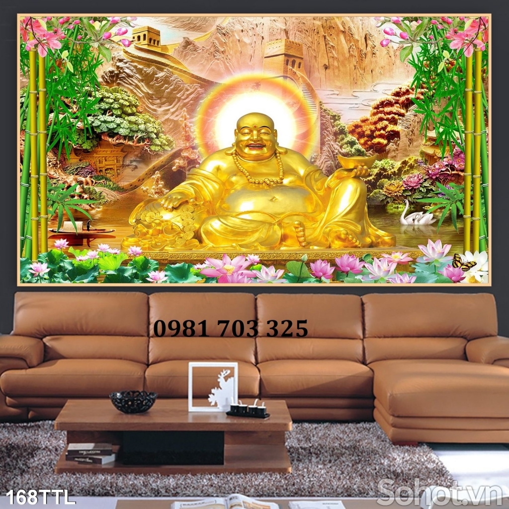 Tranh gạch tài lộc trang trí