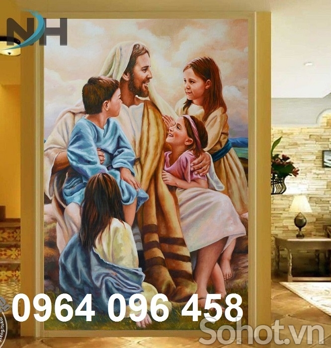 Tranh gạch 3d tranh thiên chúa - SCX63