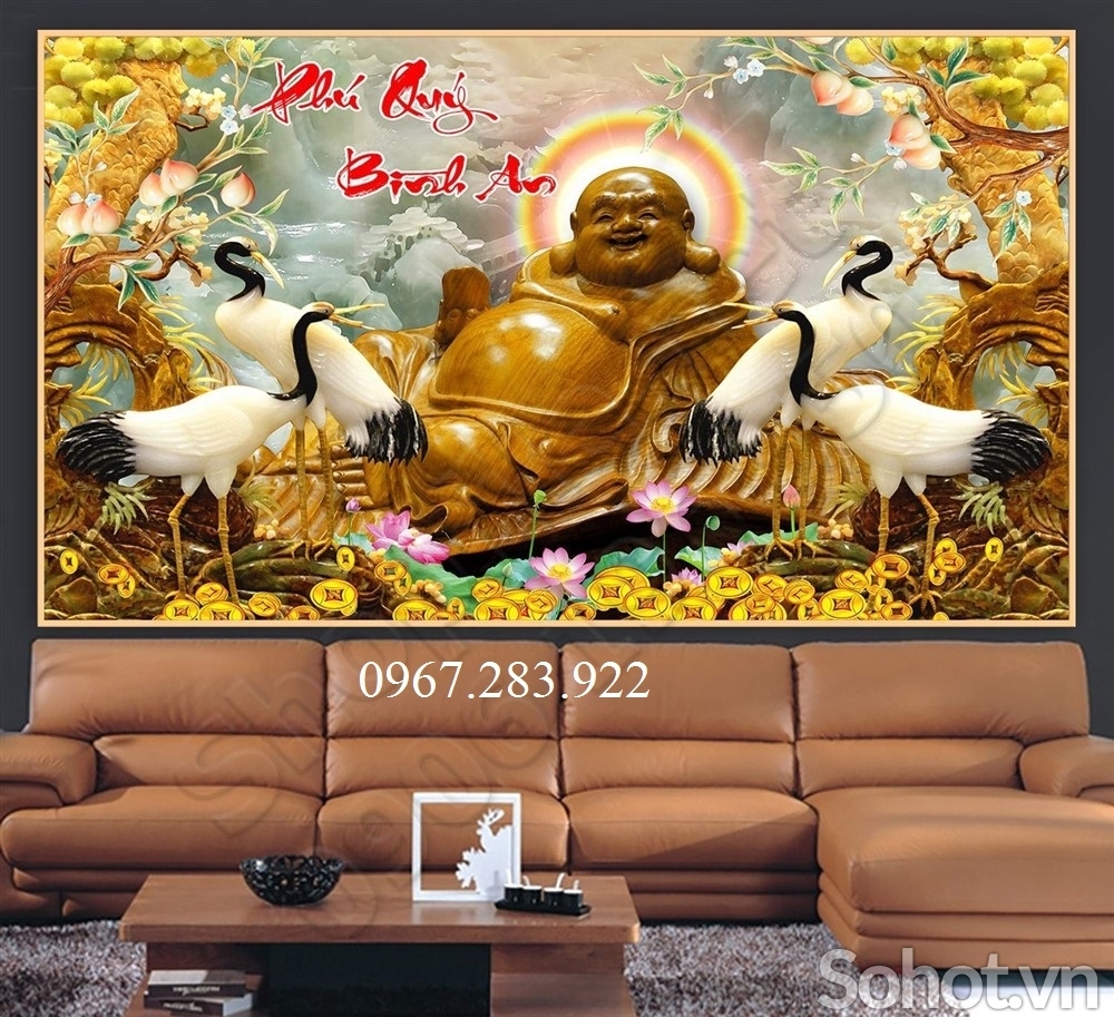 Gạch trang trí Phật Giáo