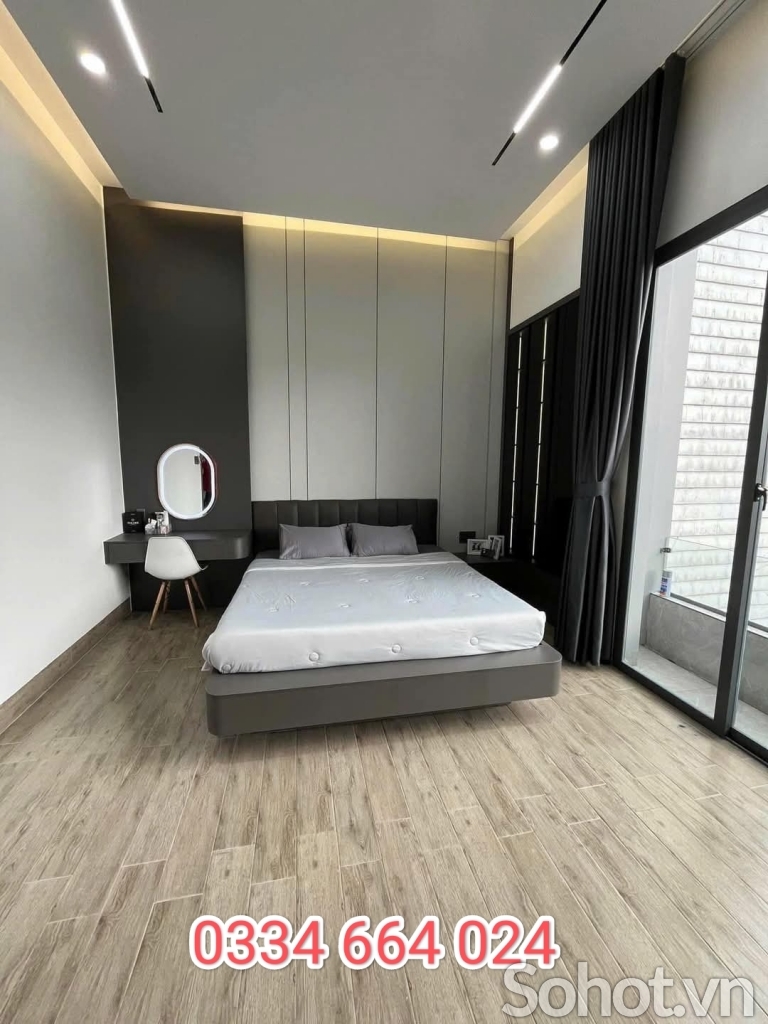 Ốp tường sợi than tre chất liệu mới hiện đại