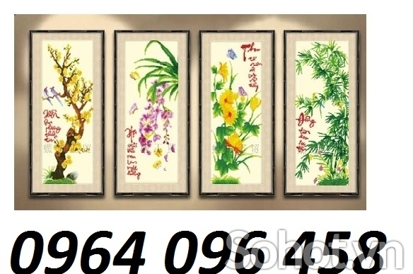 Tranh gạch 3d tranh 4 mùa - SJK89