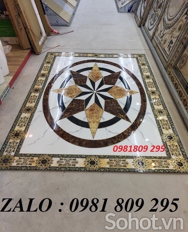 Thảm gạch trang trí nhà phòng khách HG6543