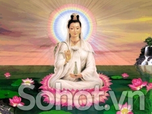 Tranh gạch 3d phật quan âm - 89CLM