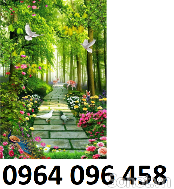 tranh gạch men dán tường - CBB84