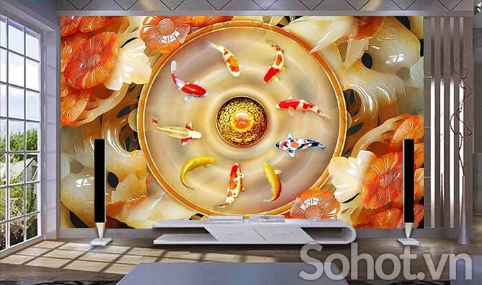 Tranh gạch 3d giả ngọc - SMX3