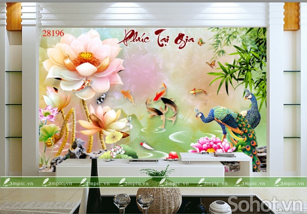 Tranh gạch men 3d khổ lớn - 833SN