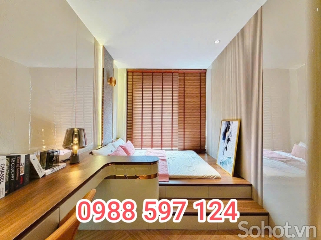 Ốp tường tấm than tre phòng khách
