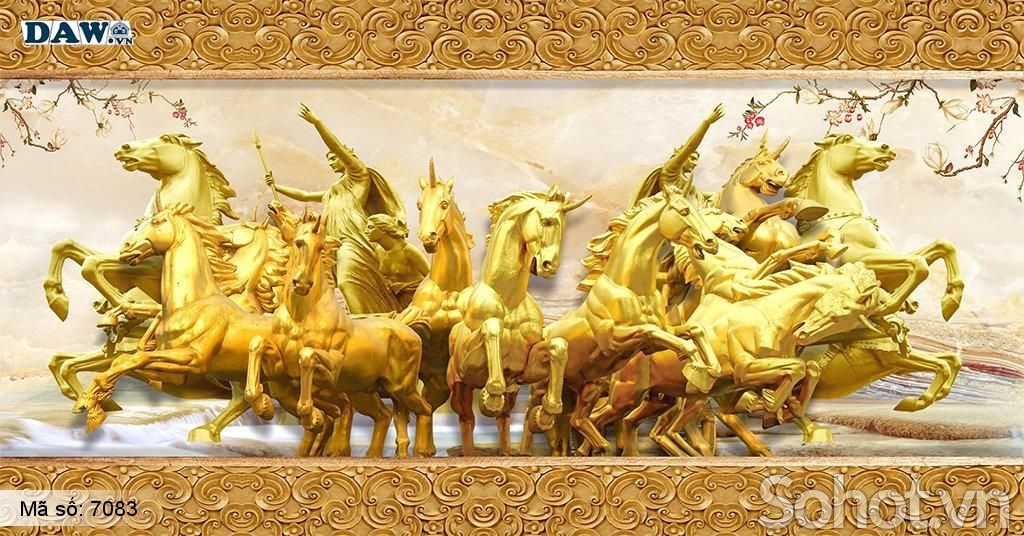 Tranh gạch 3d phong cảnh đồng quê - MBC51