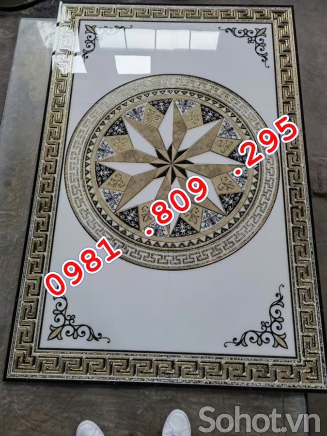 Gạch thảm , thảm lát nền đẹp nhất khắc kim