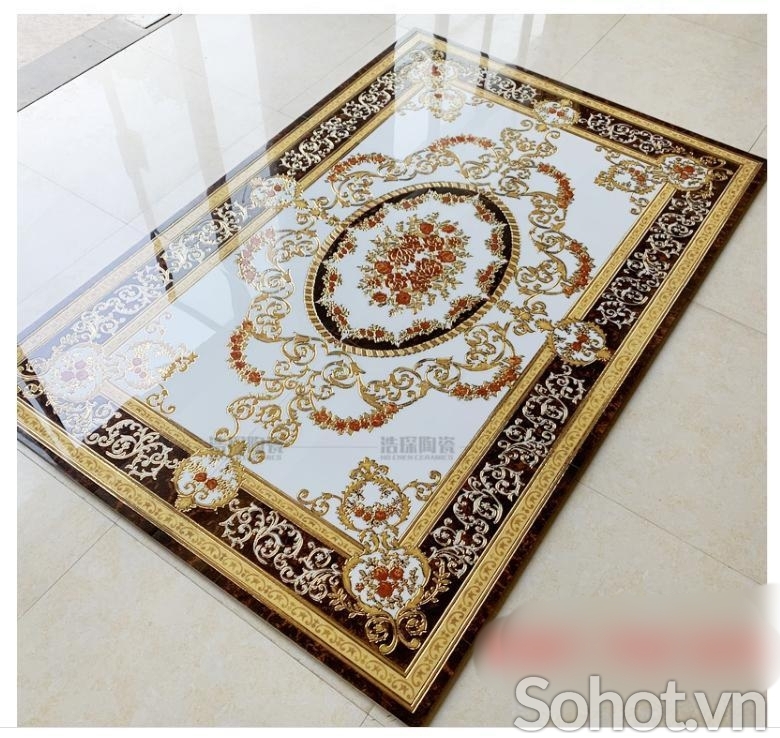 Gạch thảm men 3d sang trọng
