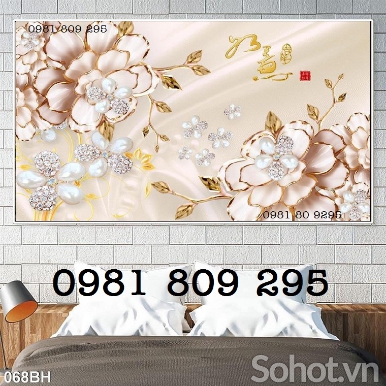 Gạch tranh , tranh thiên nga hoa ngọc mới nhất