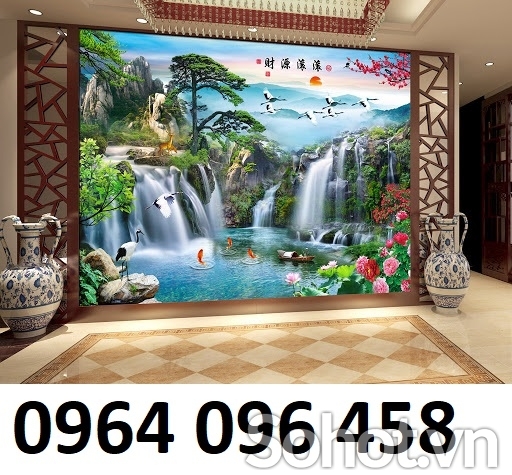 Tranh gạch 3d phong cảnh phong thủy - CM044