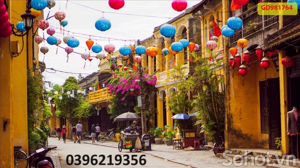 Tranh gạch Cảnh Việt Nam trang trí