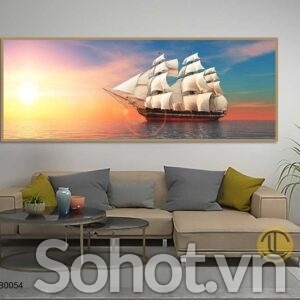Tranh gạch thuận buồm xuôi gió