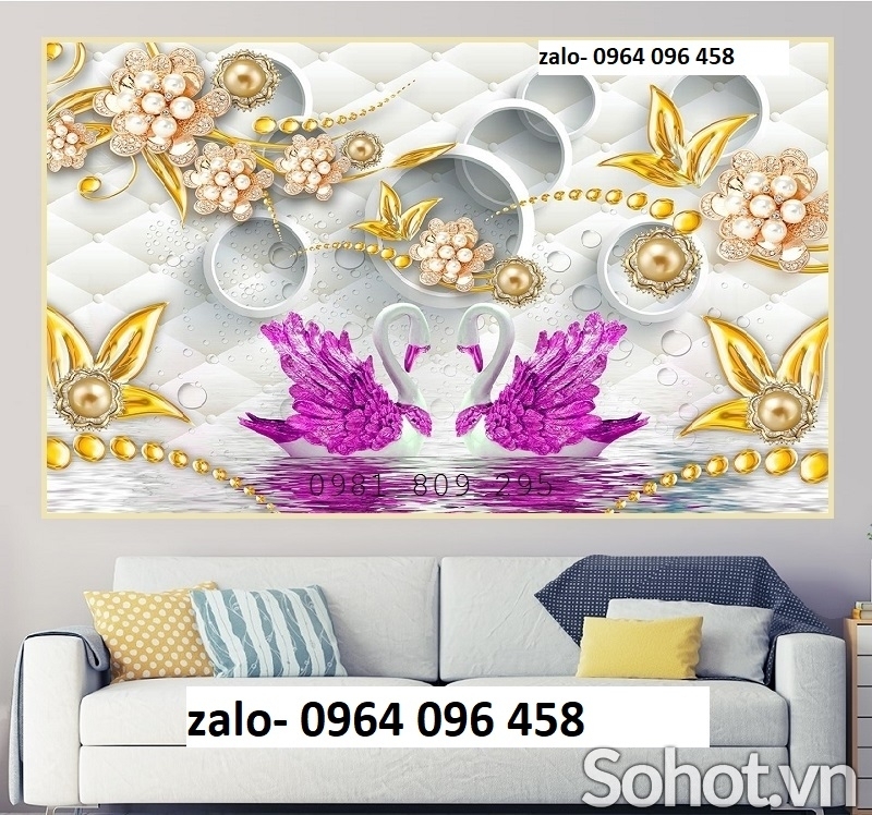 Tranh gạch 3d sứ ngọc - NXC31