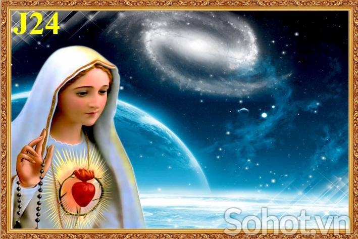 Tranh gạch Công giáo-Tranh Đức Mẹ