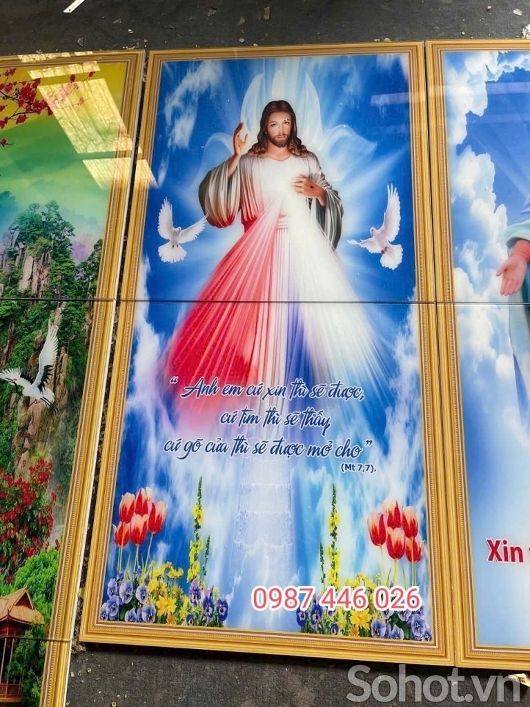Gạch tranh thiên chúa