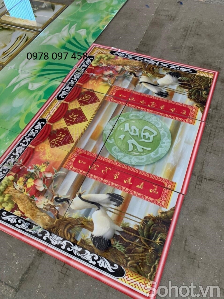 Tranh 3D - tranh phòng thờ